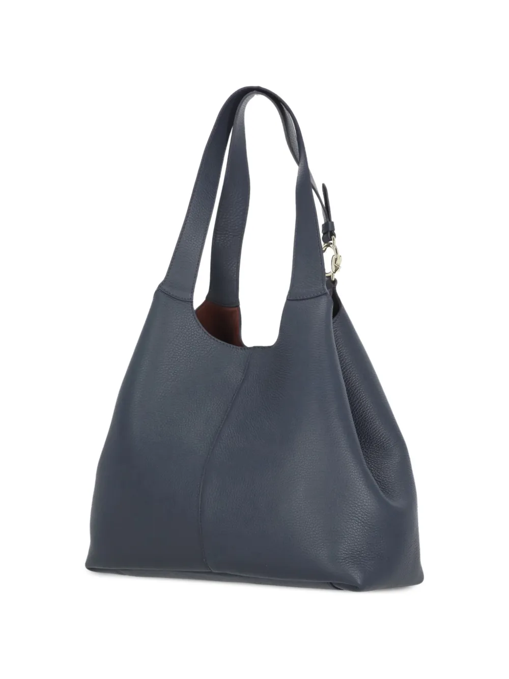 Coccinelle C-Easy schoudertas van bewerkt leer Blauw