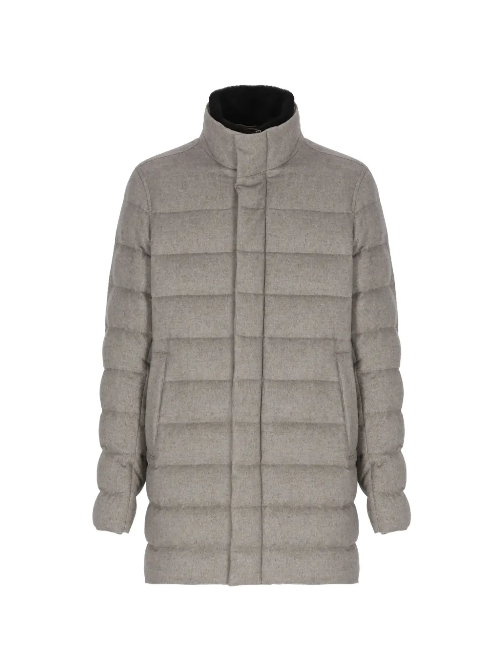 Herno high-neck padded coat - Grigio