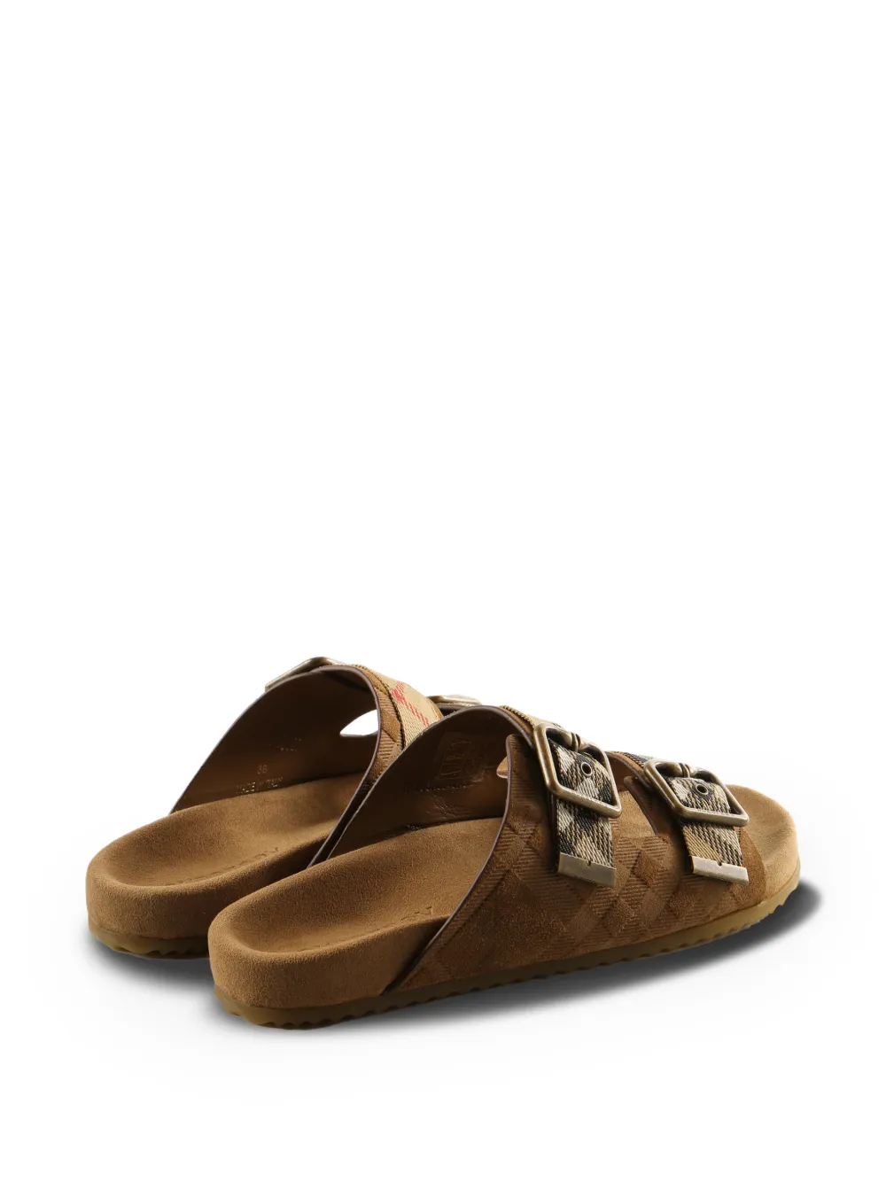 Burberry Sandalen met gesp Bruin
