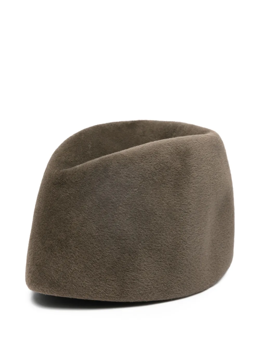 Saint Laurent Pre-Owned Cappello in lana anni '80 - Marrone
