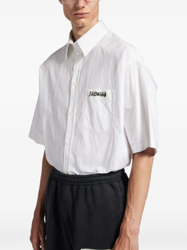 Balenciaga short-sleeve Shirt | White | FARFETCH