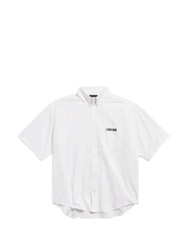 Balenciaga short-sleeve Shirt | White | FARFETCH