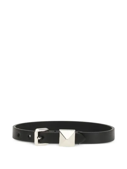 Valentino Garavani rockstud leather bracelet