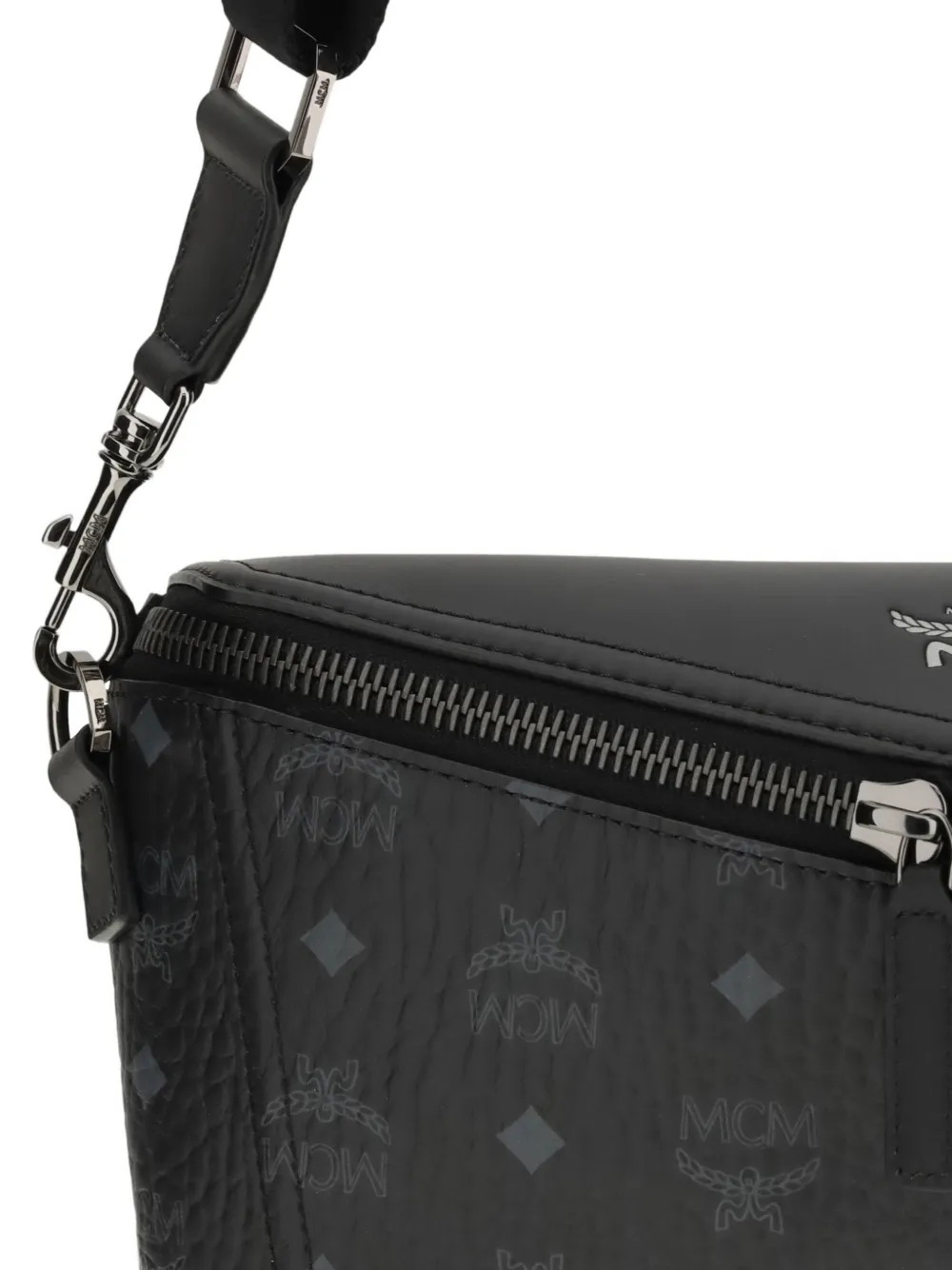 Small Diamant 3d Logo-Printed Zip Messenger Bag