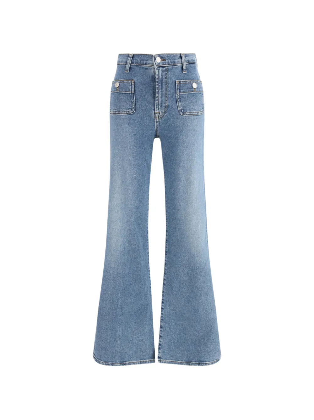 7 For All Mankind pockets flared jeans - Blu