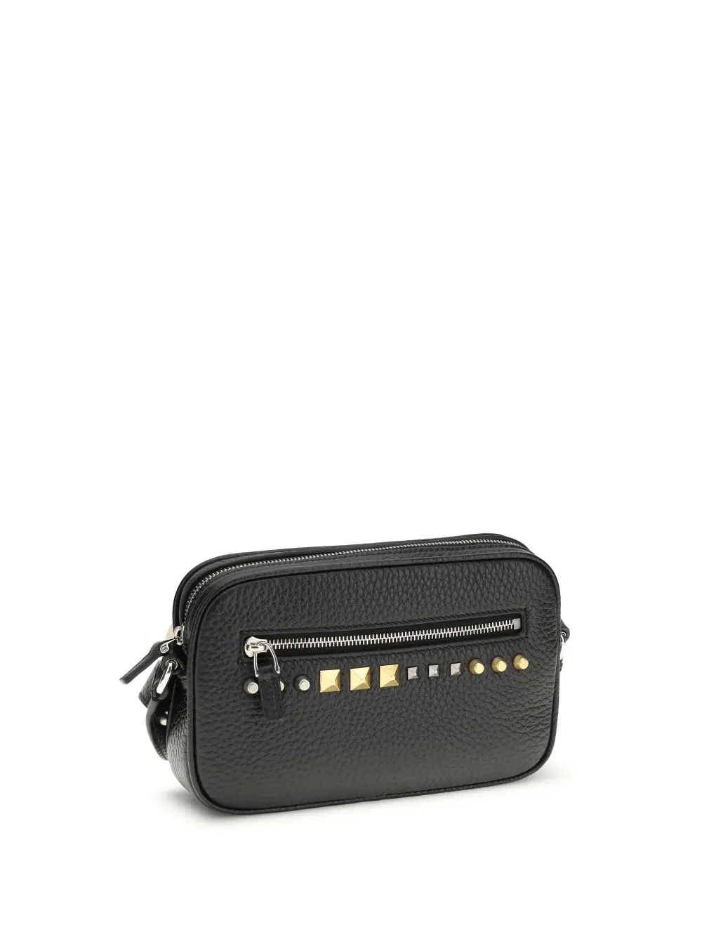 Valentino Garavani rockstud messenger bag - Nero