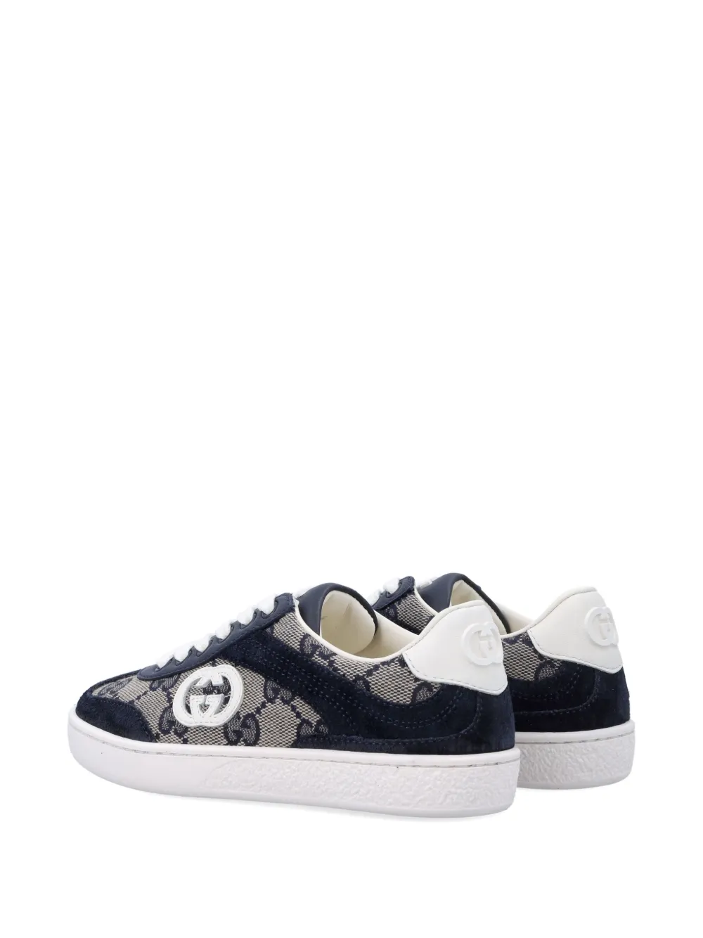 Gucci Kids G74 logo sneakers Blauw
