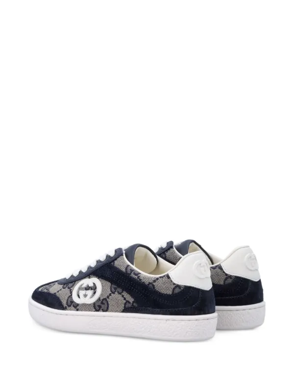 Gucci Kids G74 Logo Sneakers | Blue | FARFETCH