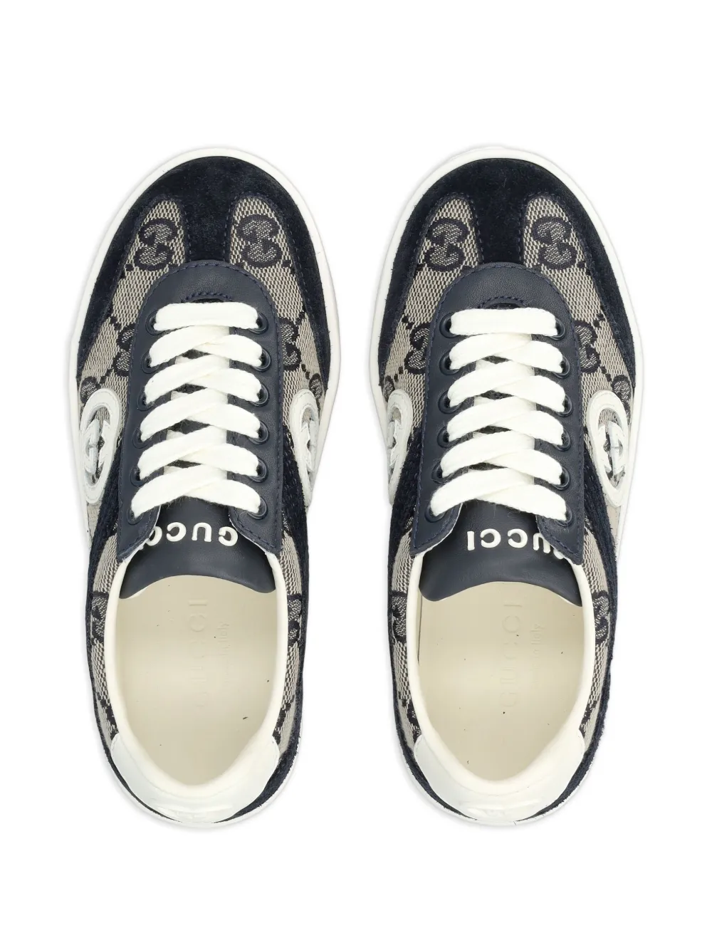 Gucci Kids G74 sneakers met logo Blauw