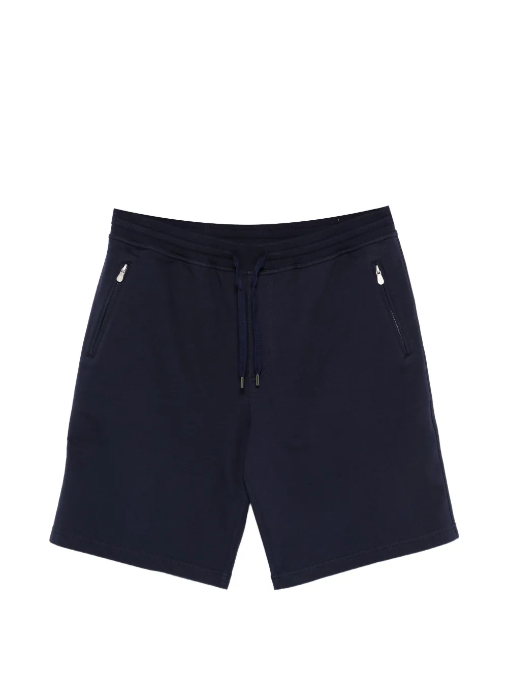 Brunello Cucinelli zip drawstring trousers - Blu