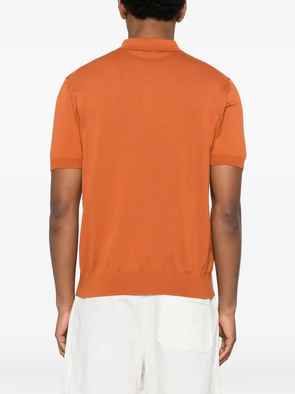 ETRO Poloshirt met geborduurd logo Oranje