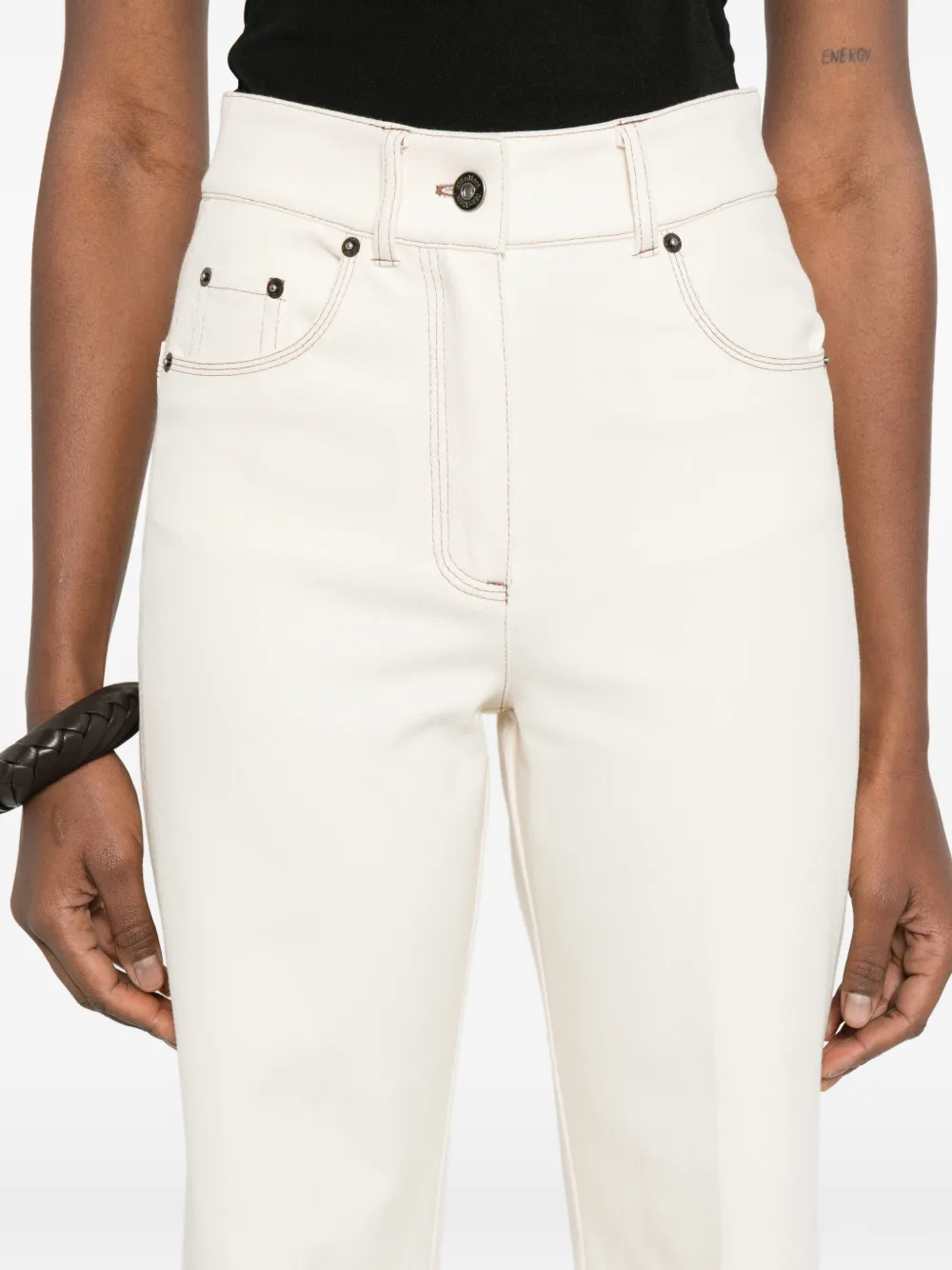 Max Mara Straight jeans Beige