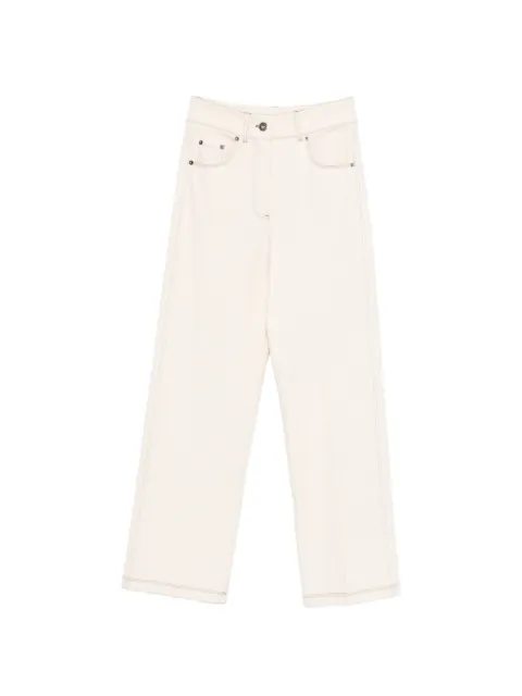 Max Mara straight leg seam jeans