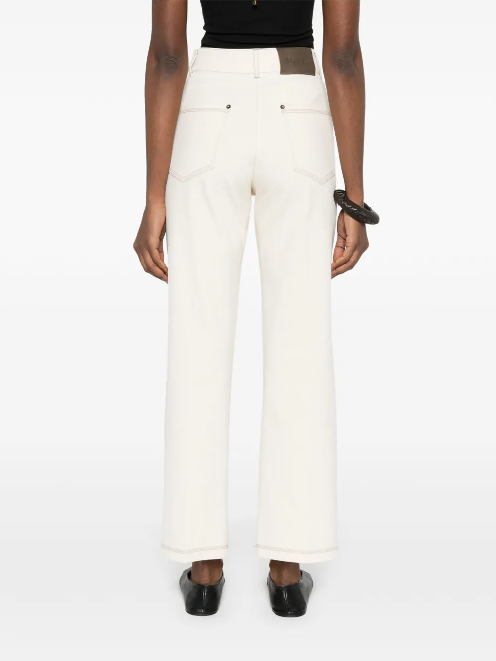 Max Mara Straight jeans Beige