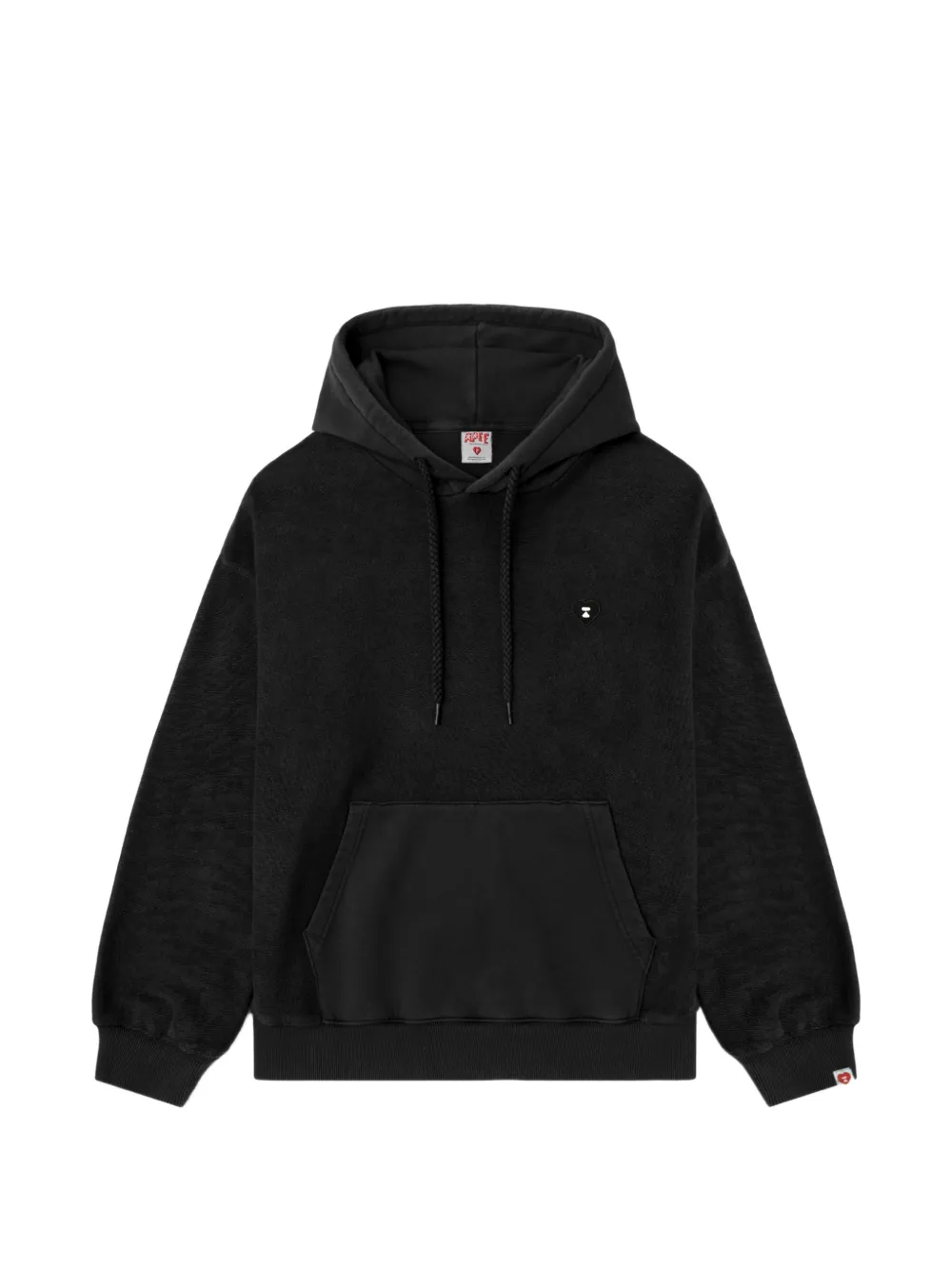 APEE™ by *A BATHING APE® patch-pocket cotton hoodie - Nero