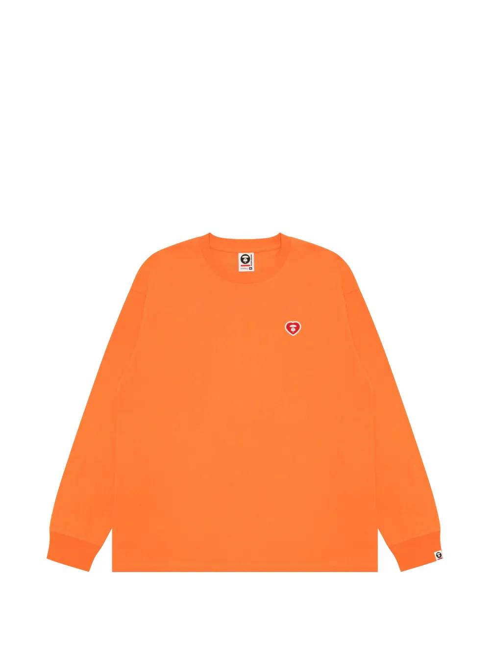 AAPE BY *A BATHING APE® long-sleeve T-shirt - Arancione