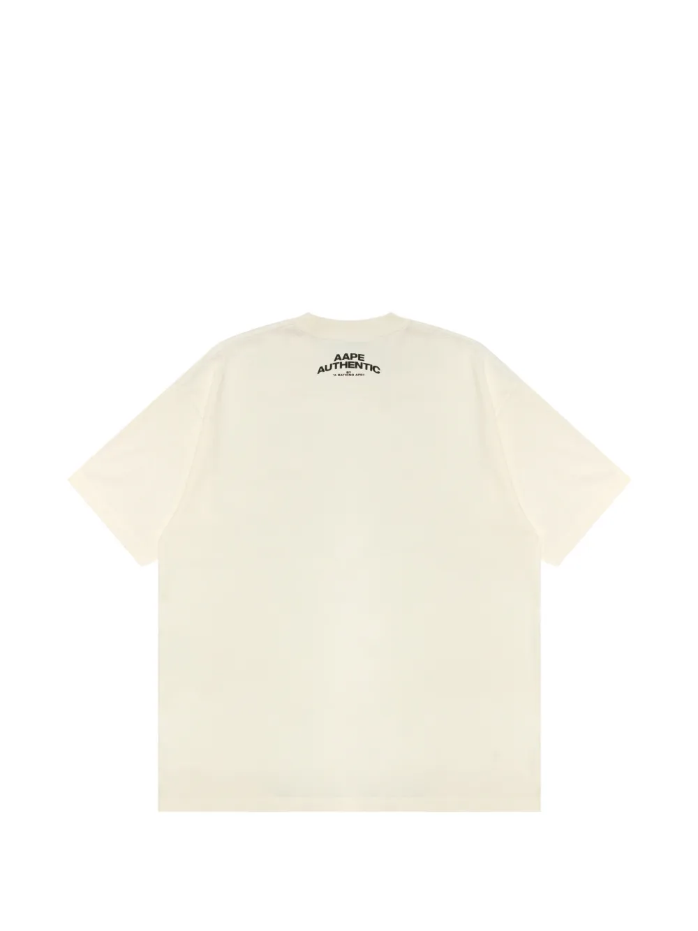 AAPE BY *A BATHING APE printed T-shirt - Beige