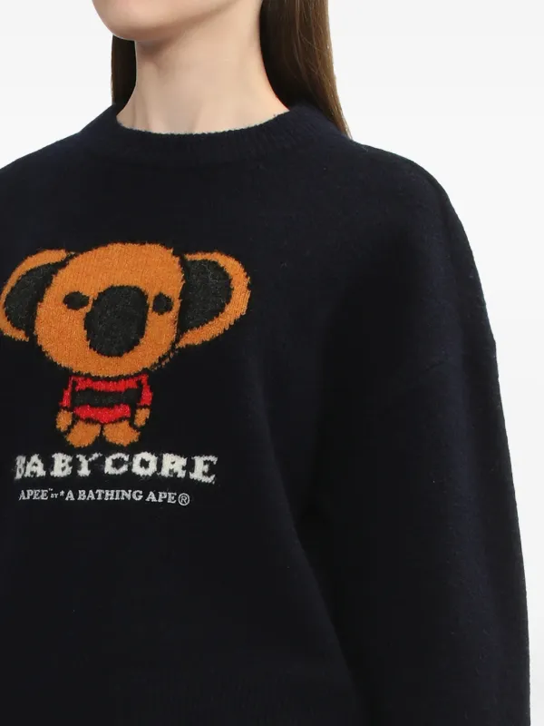 APEE™ By *A BATHING APE® コアラグラフィック セーター | ブルー