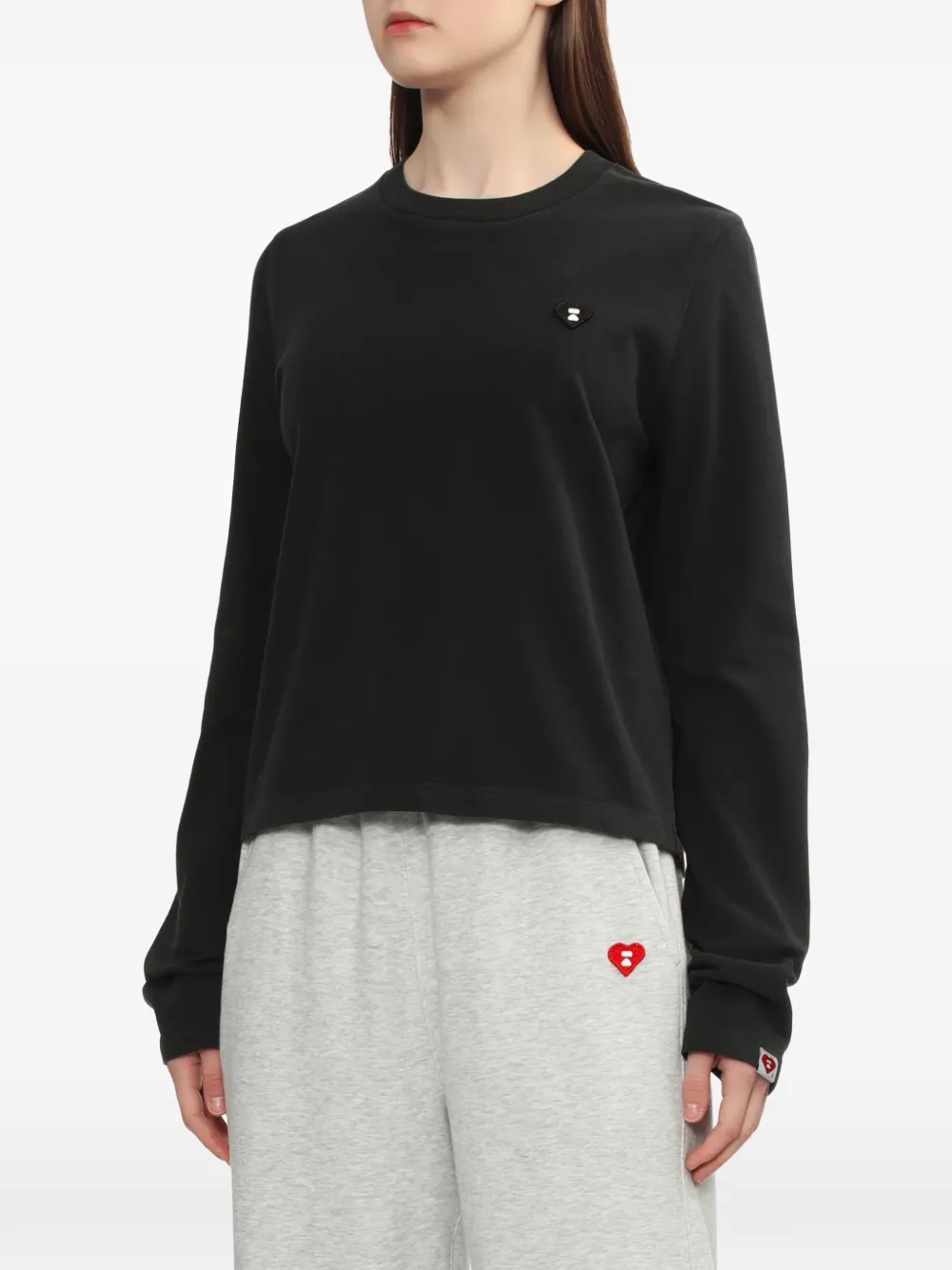 A Bathing Ape® Apee Patch Sweatshirt - Black 