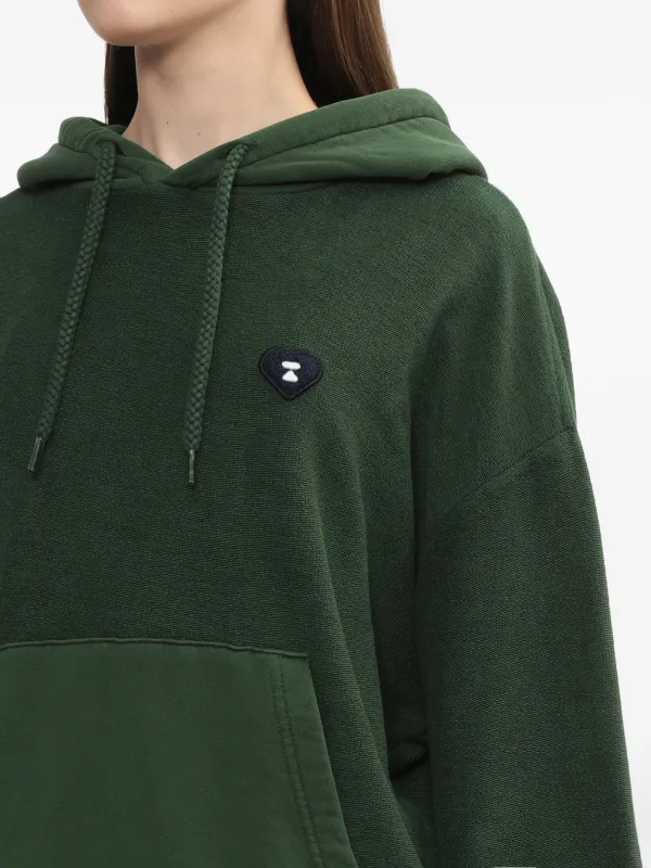 A BATHING APE® ハートパッチ パーカー | グリーン | FARFETCH JP