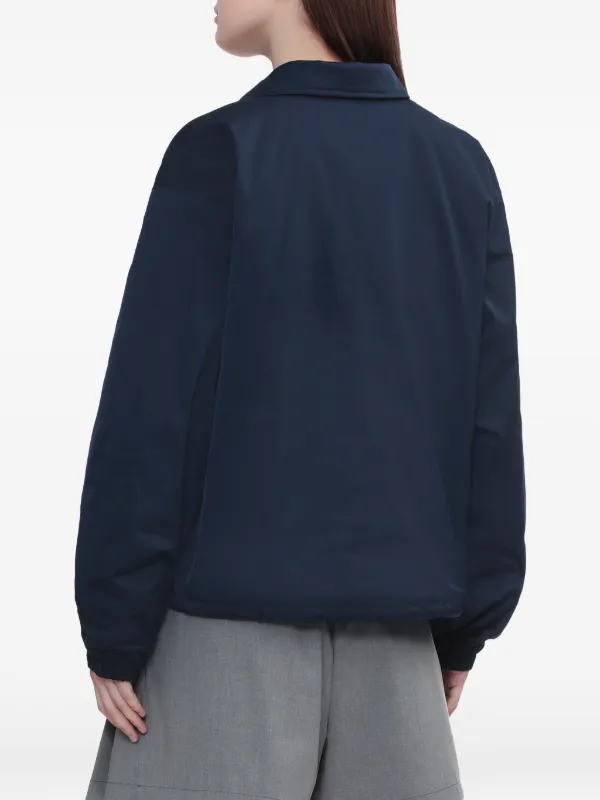 A BATHING APE® heart-appliqué Jacket | Blue | FARFETCH ZA