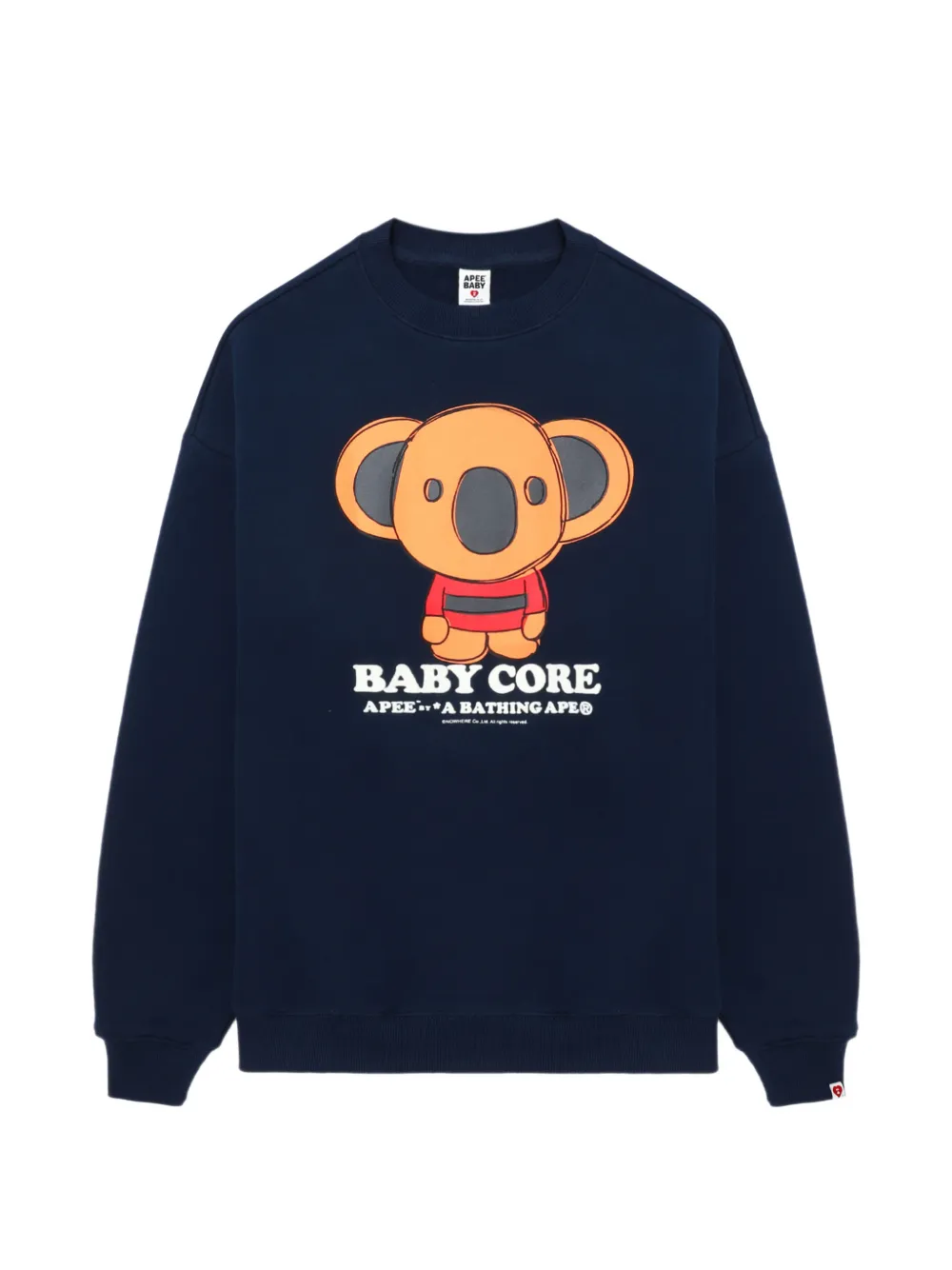 APEE™ by *A BATHING APE® Baby Core sweatshirt - Blu