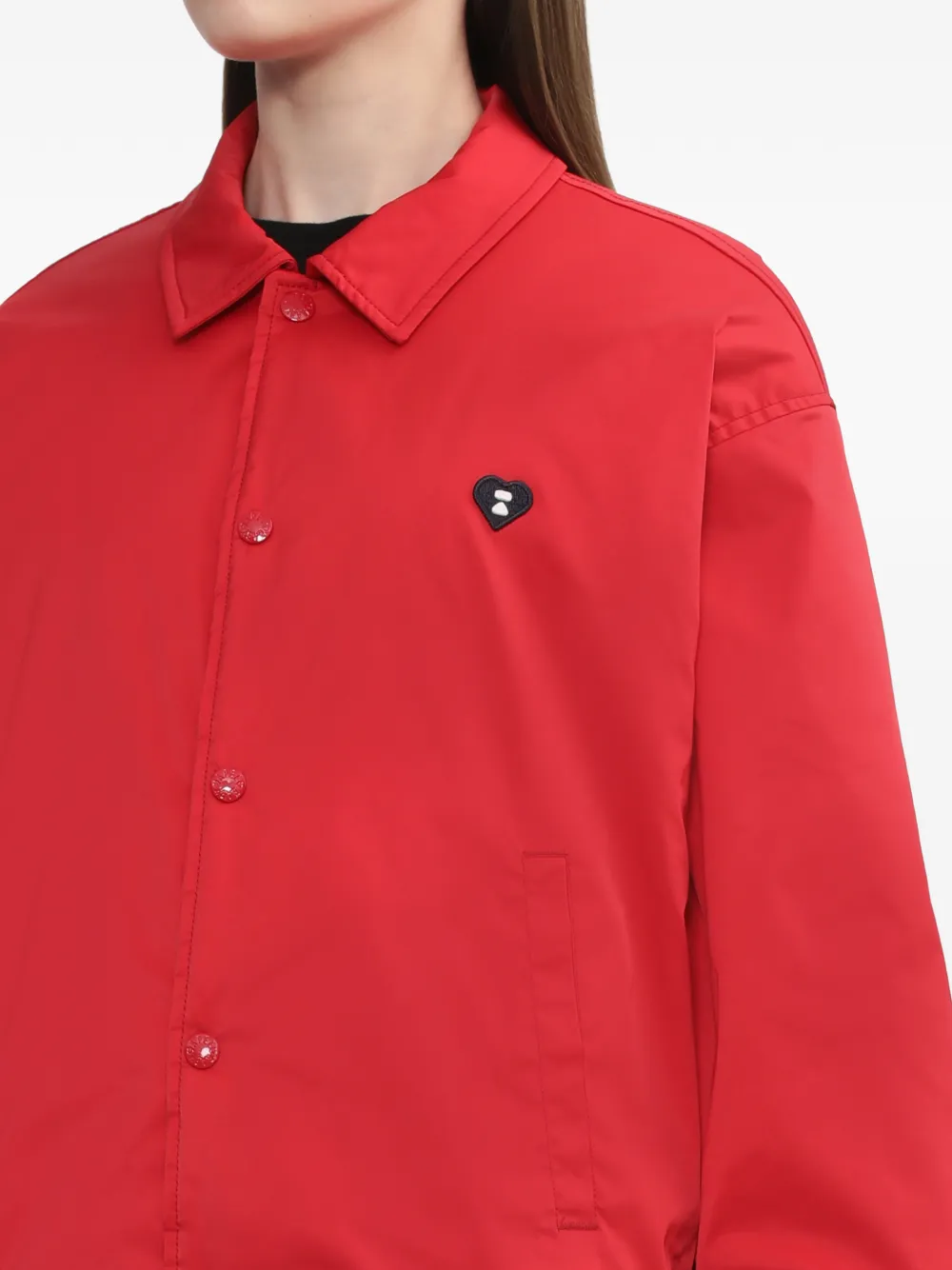 A BATHING APE Jack met trekkoord Rood