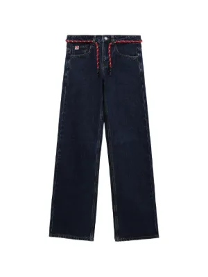 Scotch & Soda フローラル ジーンズ | ブルー | FARFETCH JP