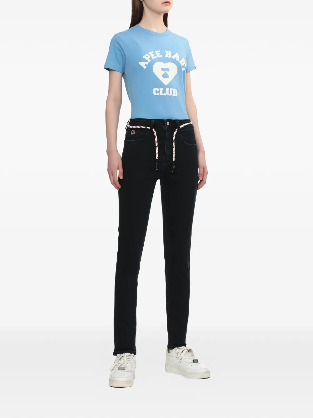  A Bathing Ape® Baby Print T-shirt - Blue 