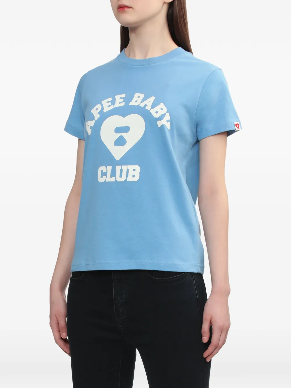  A Bathing Ape® Baby Print T-shirt - Blue 