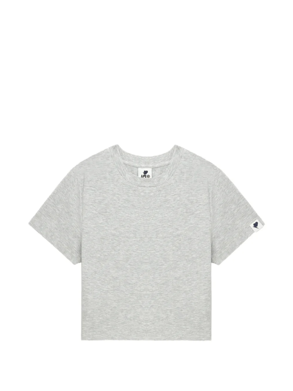 APEE™ by *A BATHING APE® cropped T-shirt - Grau