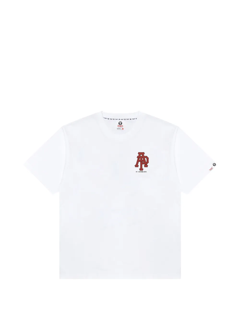 AAPE BY *A BATHING APE® T-shirt con stampa - Bianco
