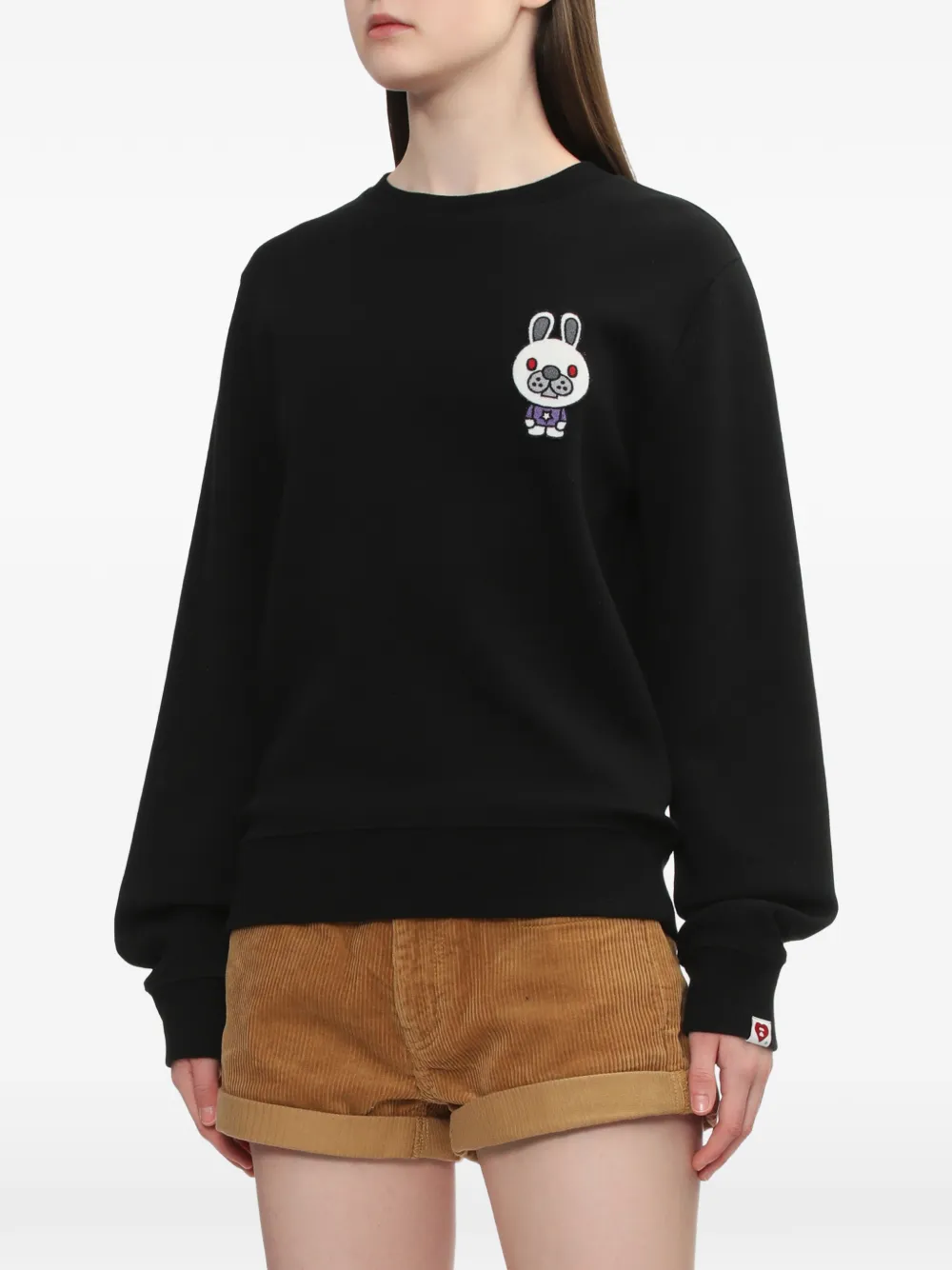 A BATHING APE® Rabbit セーター | ブラック | FARFETCH JP