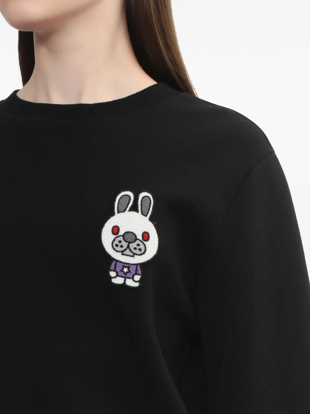 A BATHING APE® Rabbit セーター | ブラック | FARFETCH JP