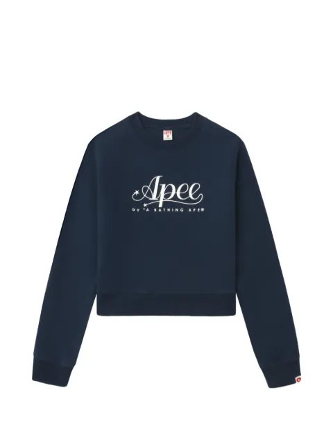 A BATHING APE® logo sweater