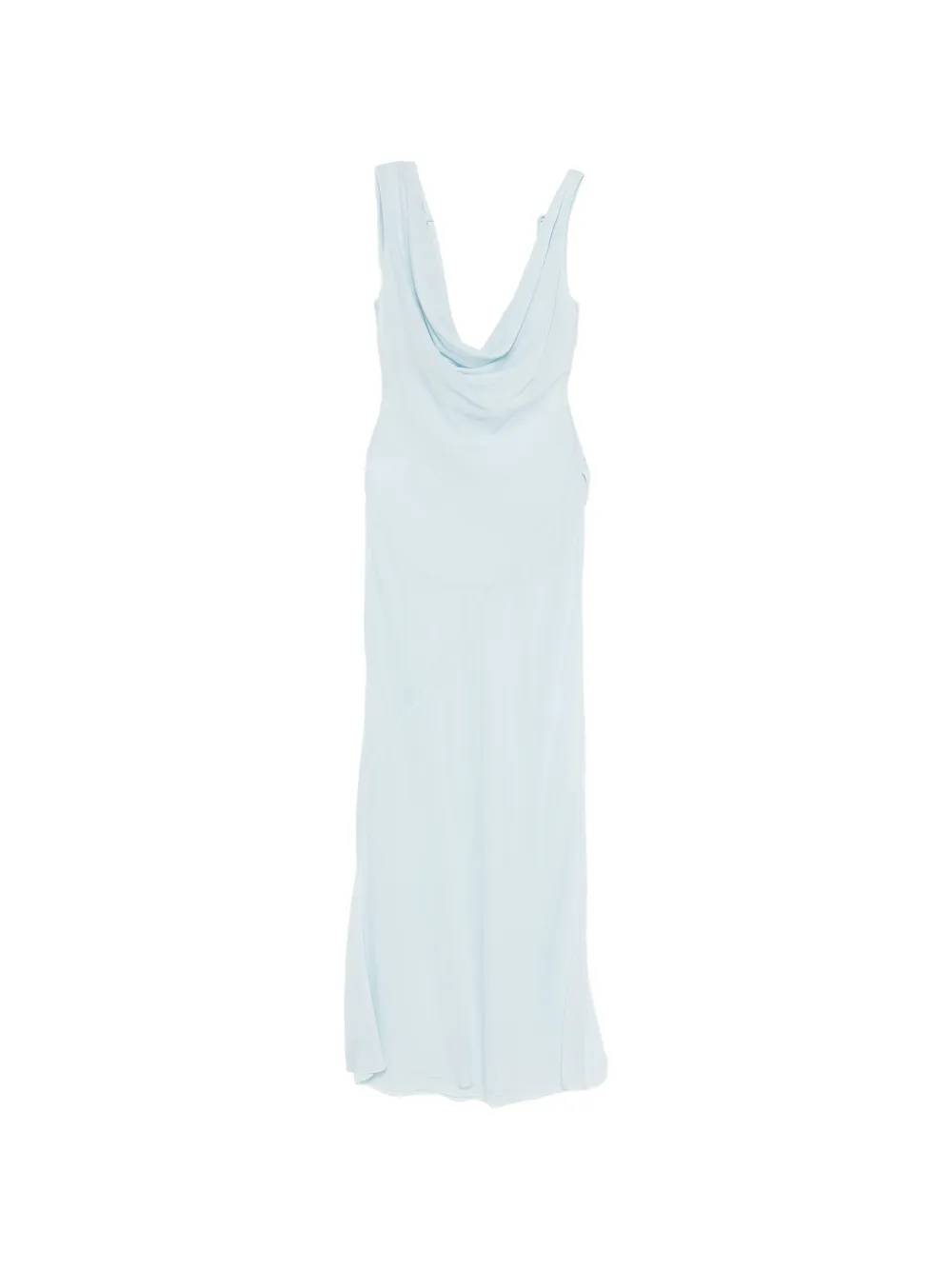 THE ANDAMANE Minerva cowl sleeveless maxi dress - Blu