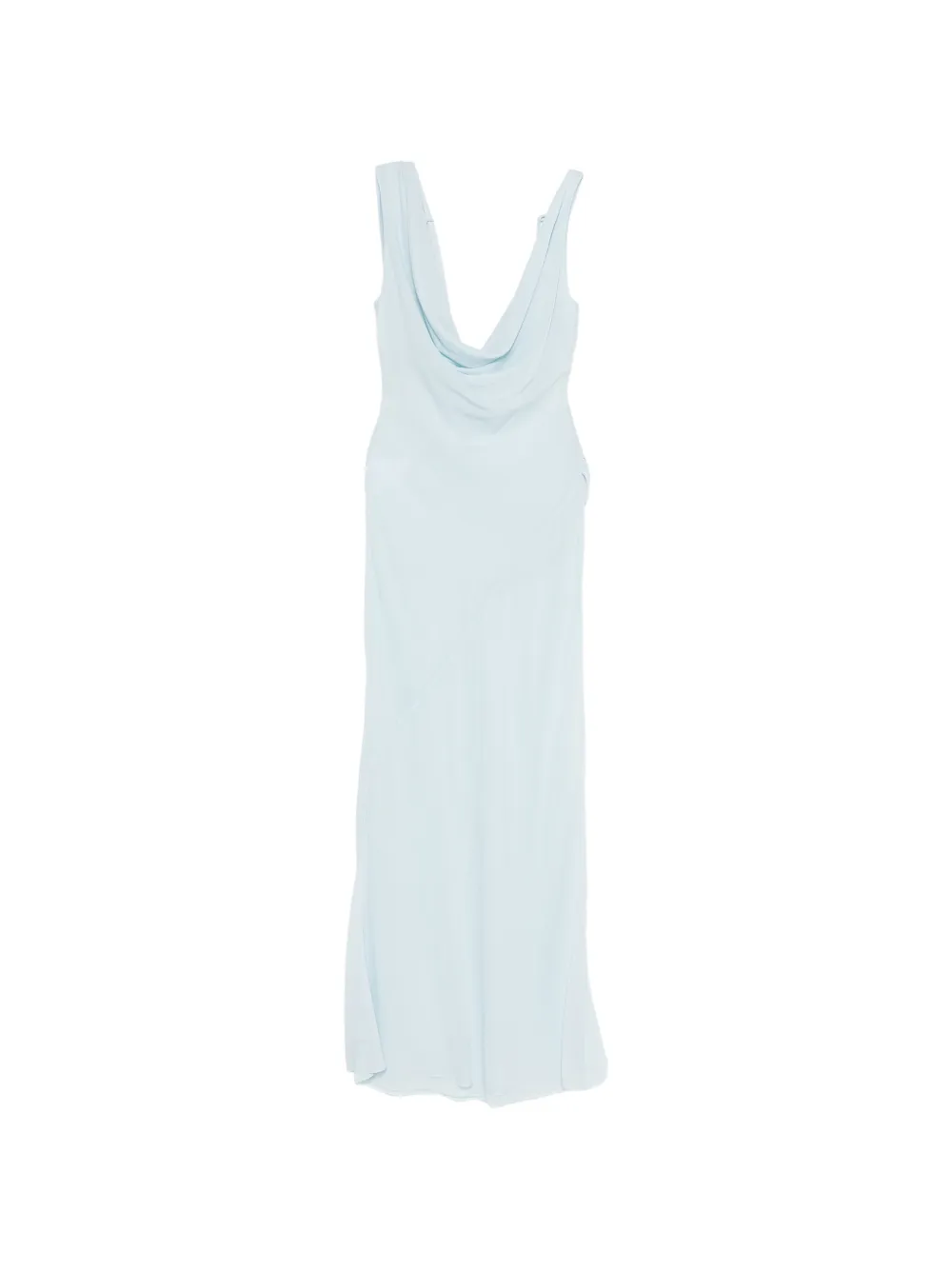 THE ANDAMANE Minerva cowl sleeveless maxi dress - Blu