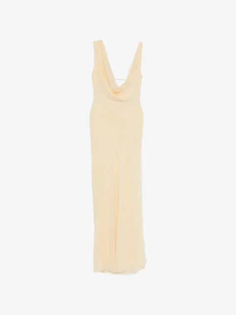 THE ANDAMANE Minerva cowl-neck maxi dress