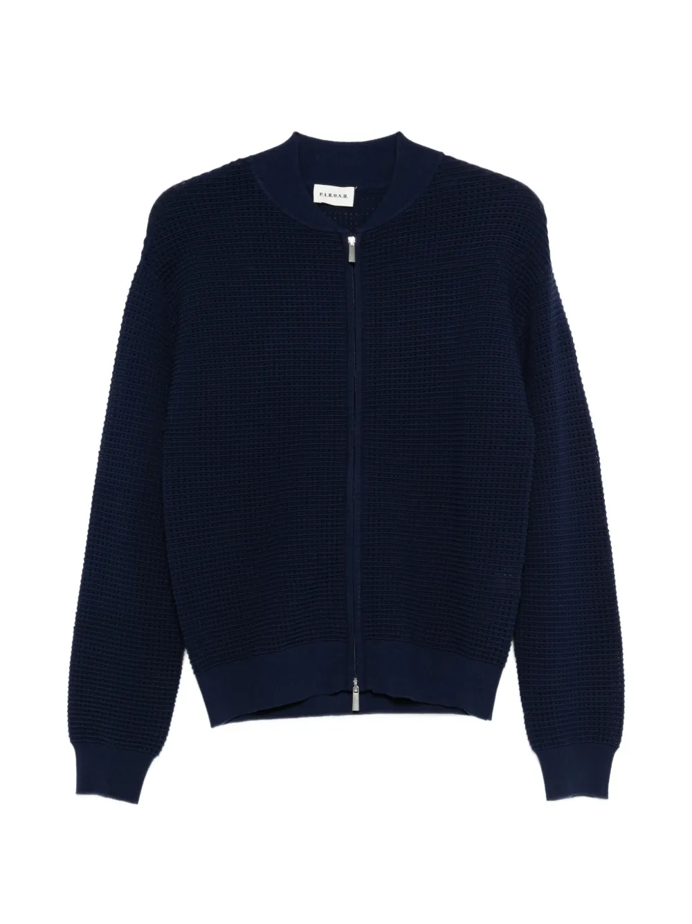 P.A.R.O.S.H. zip-up long-sleeve cardigan - Blu
