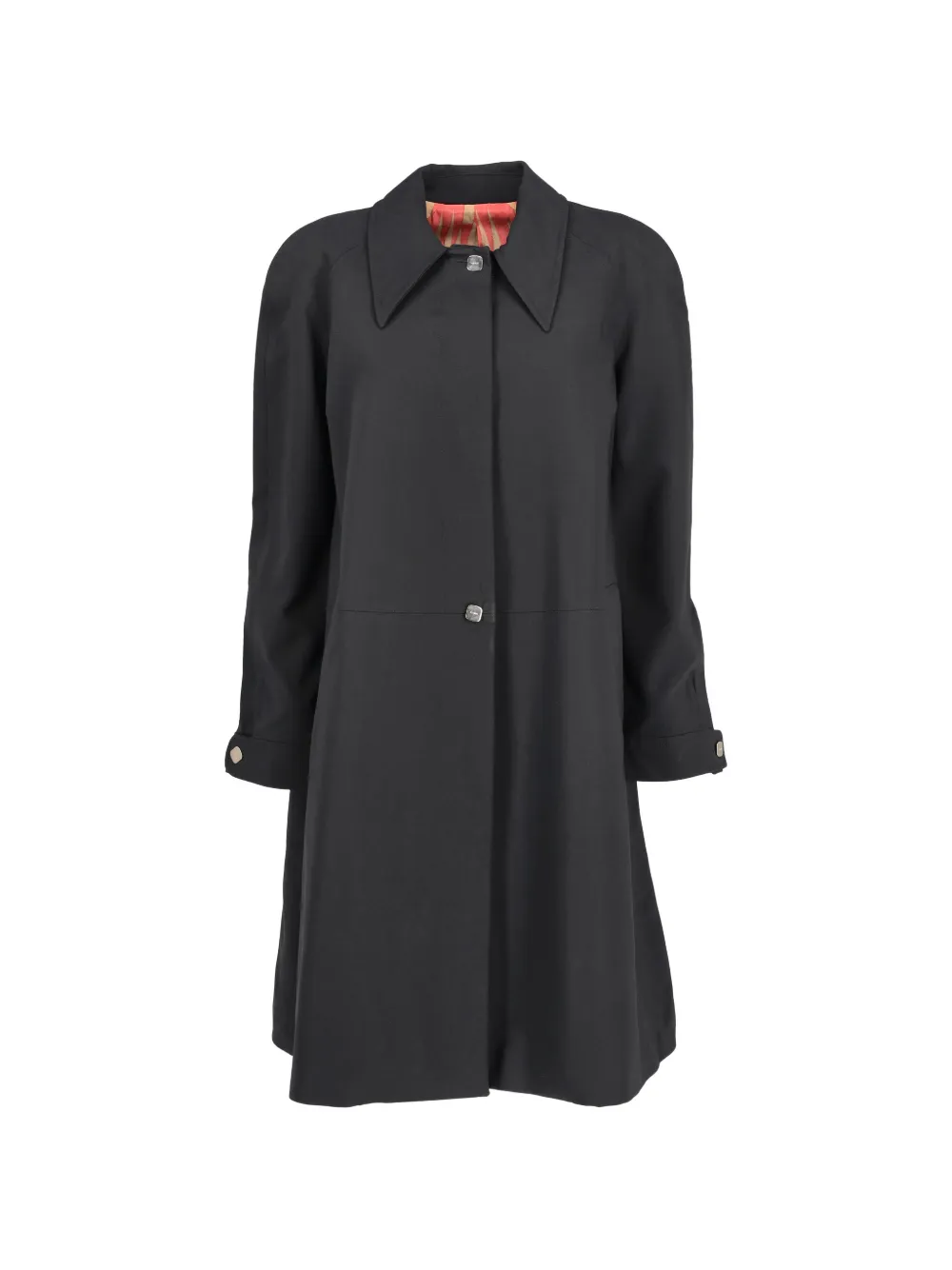 Fendi Pre-Owned button single-breasted coat - Nero