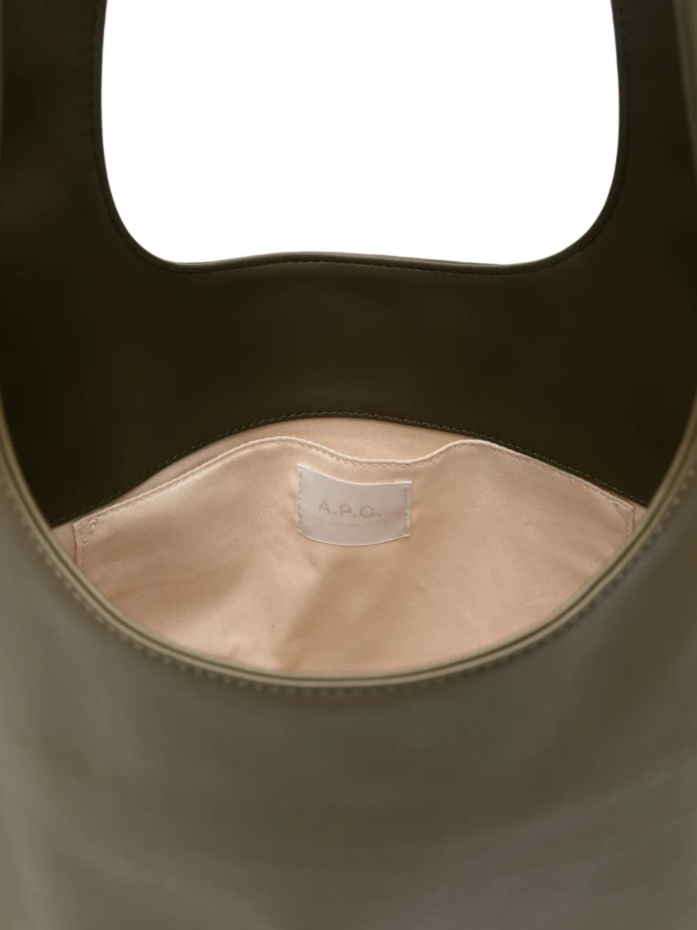 A.P.C. Schoudertas met logo Groen