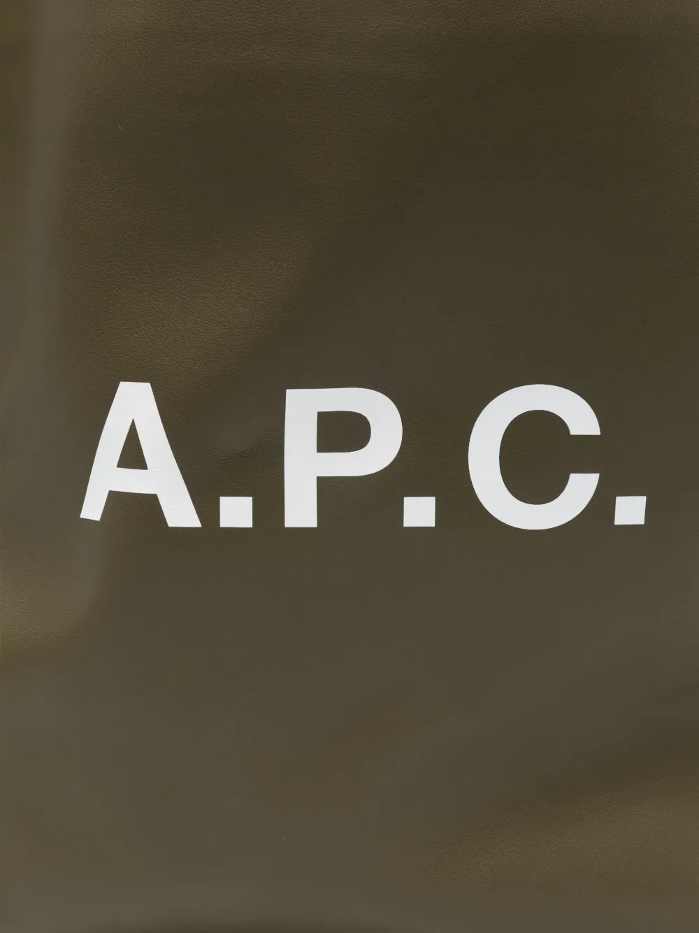 A.P.C. Schoudertas met logo Groen