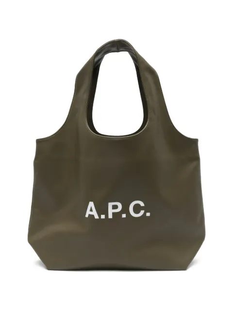 A.P.C. logo shoulder bag