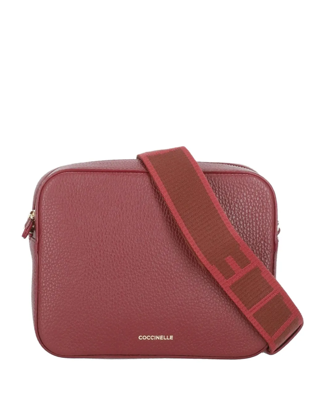 Coccinelle small Tebe crossbody bag - Rosso