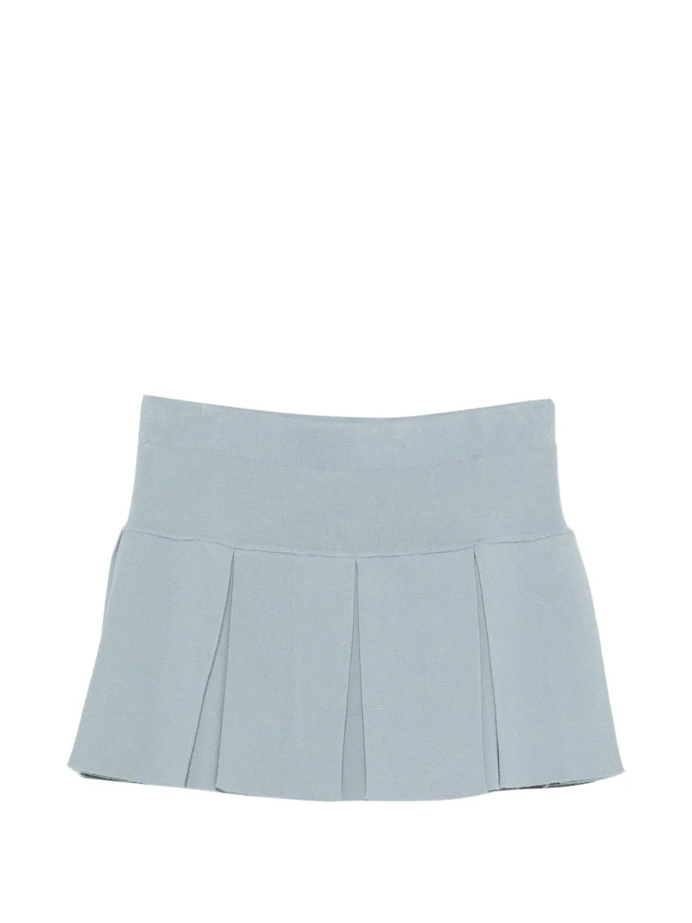 P.A.R.O.S.H. Gonna pleated mini skirt - Blu
