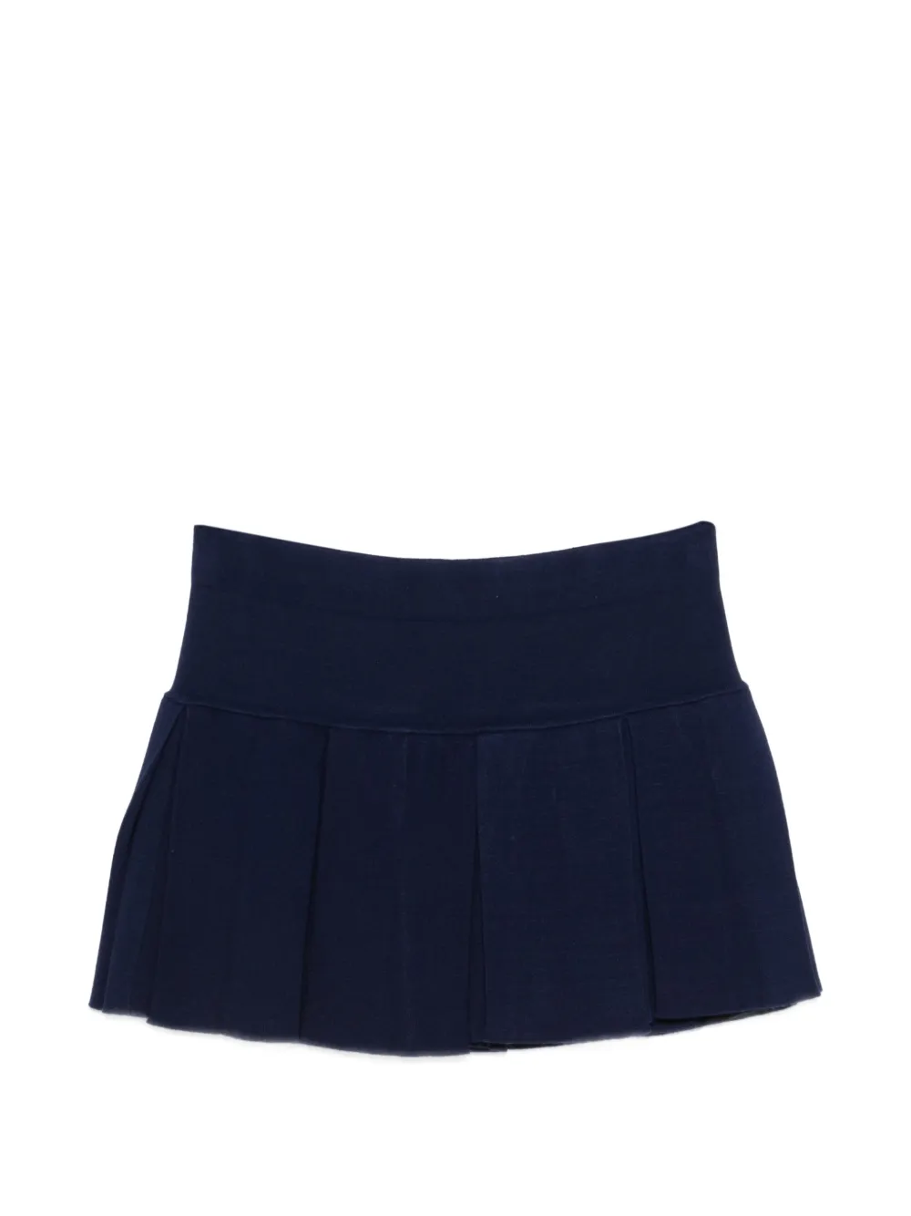 P.A.R.O.S.H. Gonna pleated mini skirt - Blu