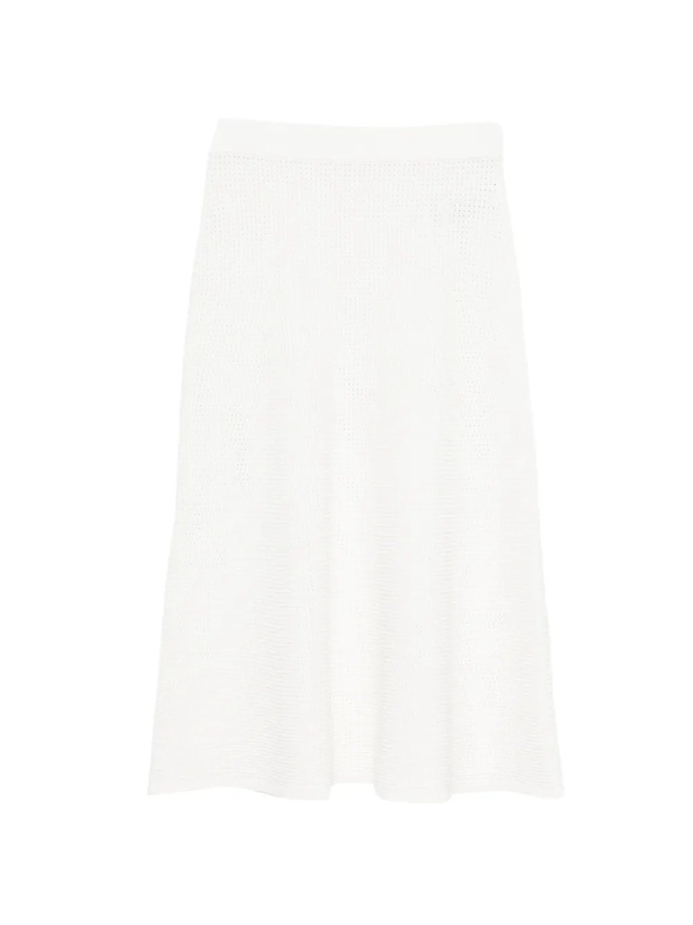 P.A.R.O.S.H. Renfield knitted midi skirt - Bianco