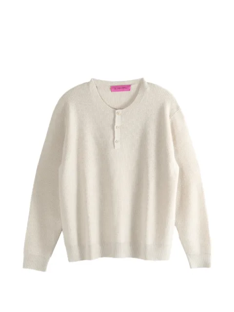 The Elder Statesman buttoned knitwear sweater