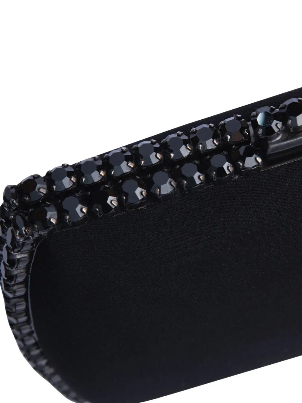 Gemy Maalouf Verfraaide clutch Zwart