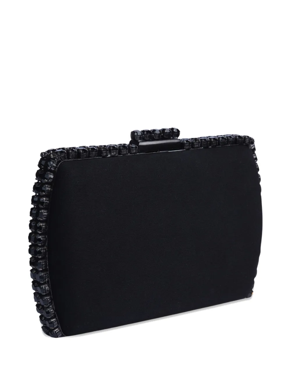 Gemy Maalouf Verfraaide clutch Zwart